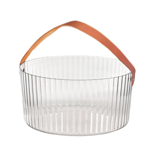 Cesta Organizadora Plástica Mai Home 21,5x11cm Listrada