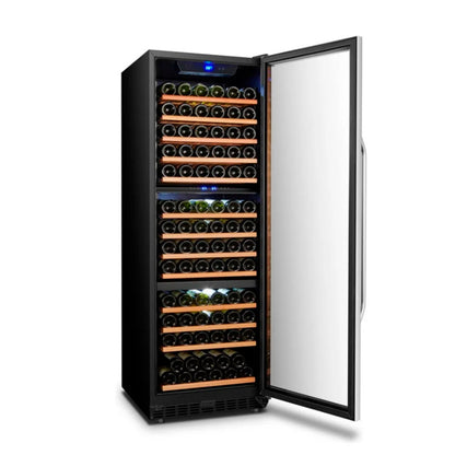 Adega de Vinhos Krauer 145 Garrafas Tripla Zona 127V