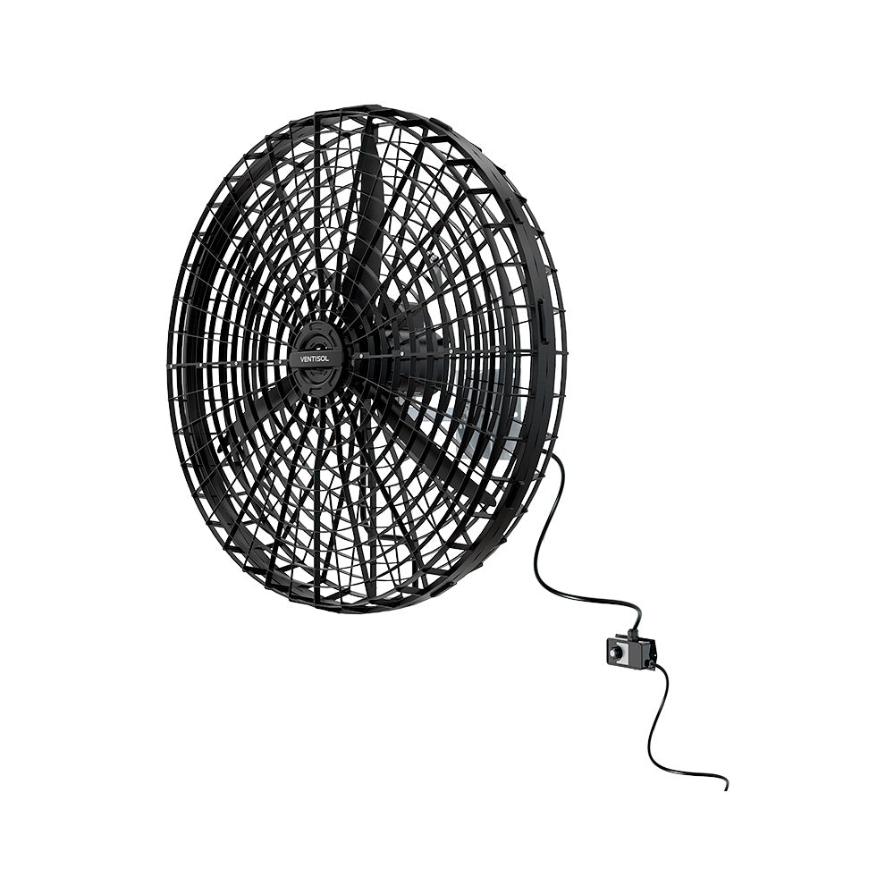 Ventilador De Parede 1 Metro Gp Vp1m2 Preto 3v 1/2cv Ventisol 220v