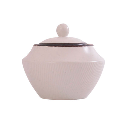 Açucareiro de Porcelana 300ml Talita Mai Home para Café e Chá