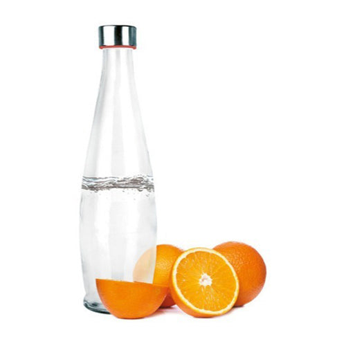 Garrafa de Vidro 1L Home&Co para Água, Sucos e Leite com Tampa Vedação