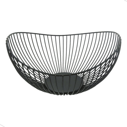 Fruteira Aramada Preta Mega Casa Outlet - Organizador de Metal para Cozinha
