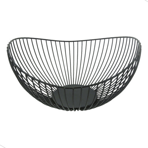 Fruteira Aramada Preta Mega Casa Outlet - Organizador de Metal para Cozinha