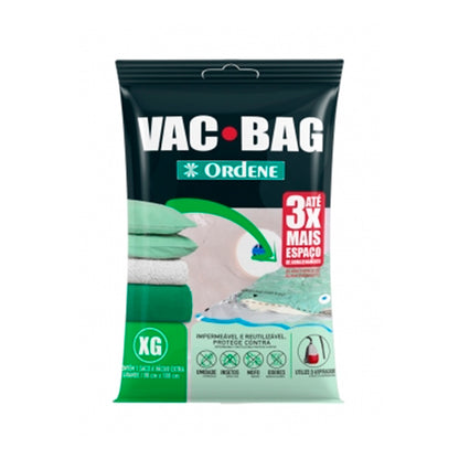 Saco a Vácuo 80x100 Organizador Extra Grande para Edredom e Roupas