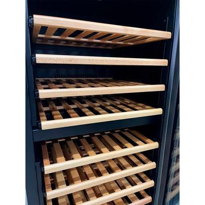 Adega Climatizada Krauer Dual Zone 68 Garrafas 220V com Compressor Silencioso e Vidro Duplo