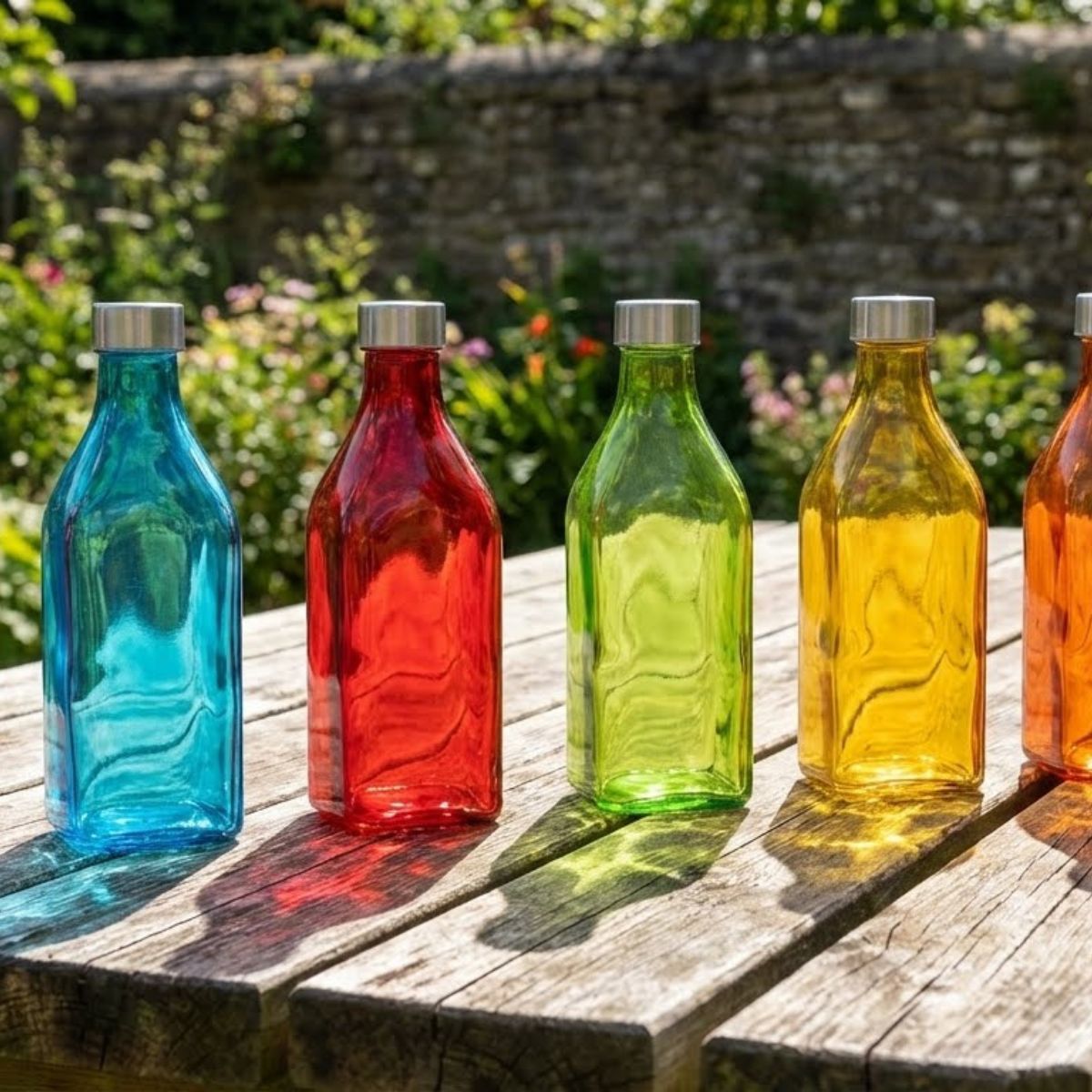 Garrafa de Vidro Scotch 1L Vitrizi – Tampa de Alumínio com Vedação