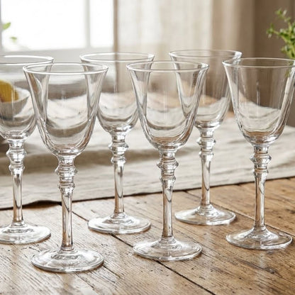 Conjunto 6 Taças de Vinho Tango Vidro 200ml Transparente 19x8cm