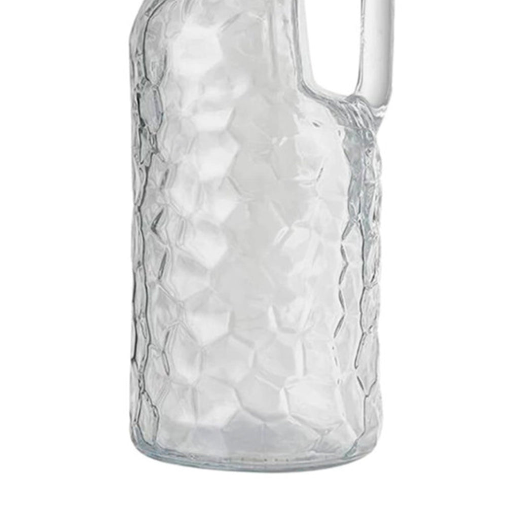 Garrafa de Vidro 1L Effect VD25049 com Alça e Tampa Inox