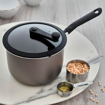 Pipoqueira Antiaderente Brinox 4,2L Grafite Pic Poc