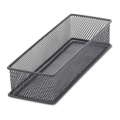 Organizador Aramado Office Mai Home Preto 15x5x7,5cm Metal Resistente