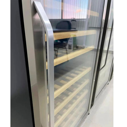 Adega Climatizada Krauer Dual Zone 68 Garrafas 220V com Compressor Silencioso e Vidro Duplo