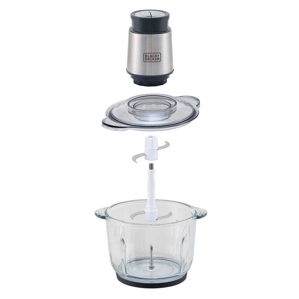 Processador de Alimentos Black+Decker Gourmand 800W 127V Cinza