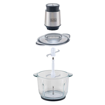 Processador de Alimentos Black+Decker Gourmand 800W 127V Cinza