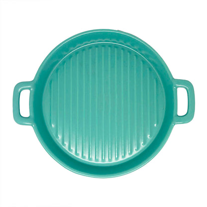 Travessa Cerâmica Redonda Verde 20cm Mai Home Gourmet