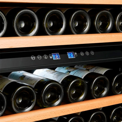 Adega de Vinhos Krauer 145 Garrafas Tripla Zona 127V