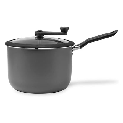 Pipoqueira Antiaderente Brinox 4,2L Grafite Pic Poc