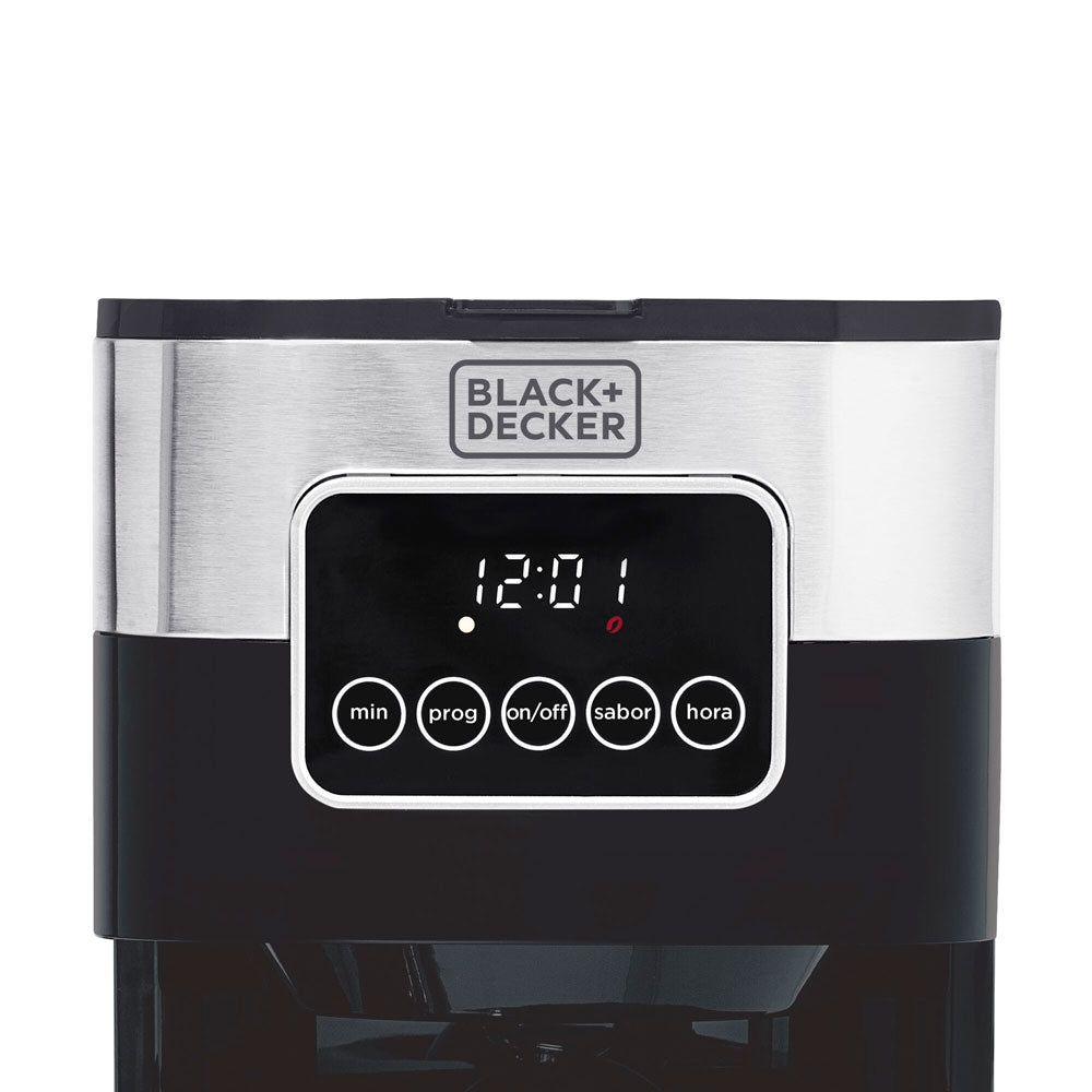 Cafeteira Elétrica Programável Touch Gourmand 127V Black+Decker Inox