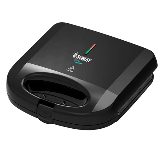 Sanduicheira Grill Elétrica Cuisine SM-SP01 127V - Inox e Antiaderrapante