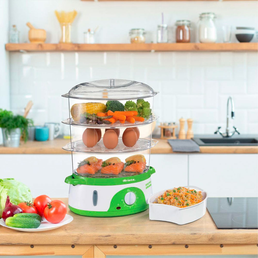 Panela a Vapor Elétrica Ariete Healthy Steam 9L 800W 127V